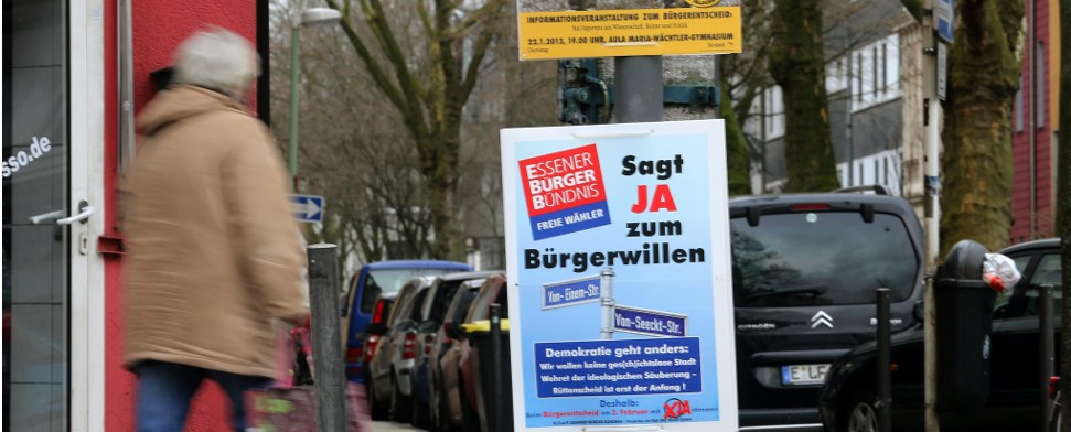 Direkte Demokratie statt Sprachlosigkeit!