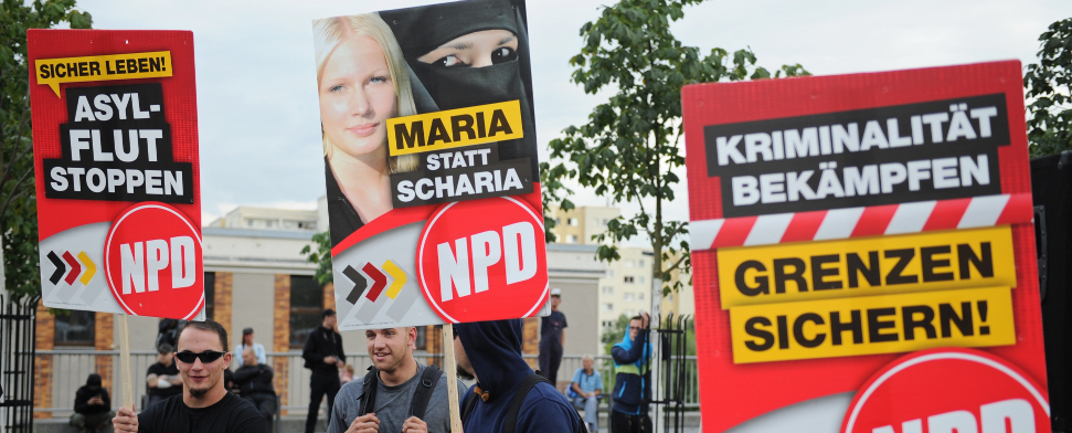 „Maria statt Scharia“: Hellersdorf sucht den Supernazi