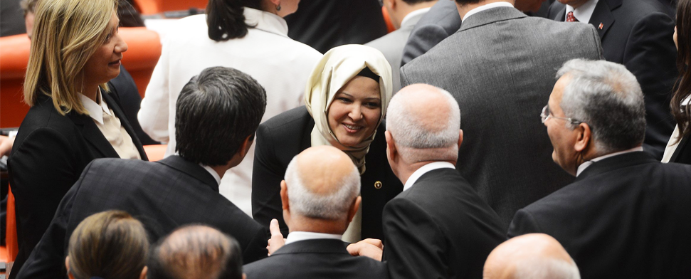 Türkei: Kopftuch im Parlament ist kein Problem mehr