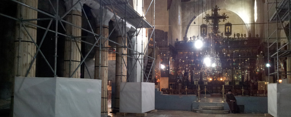 Geburtskirche in Bethlehem wird renoviert