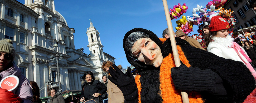 Santa Basil und Hexe Befana statt Nikolaus