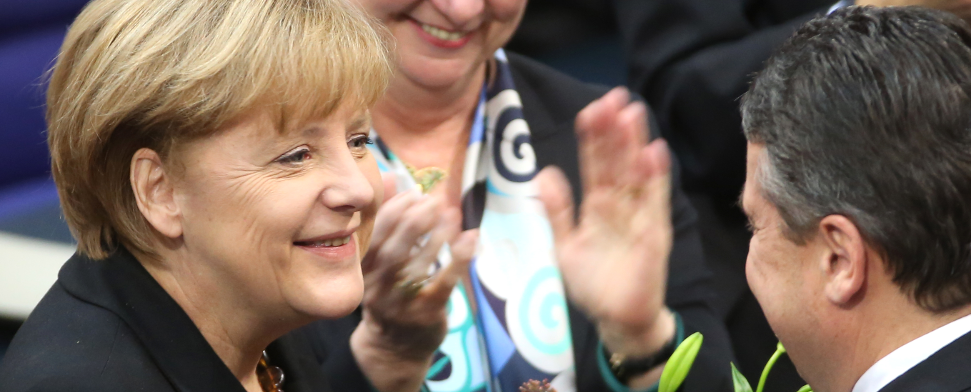 Kanzlerin zum Dritten – Merkel klar wiedergewählt