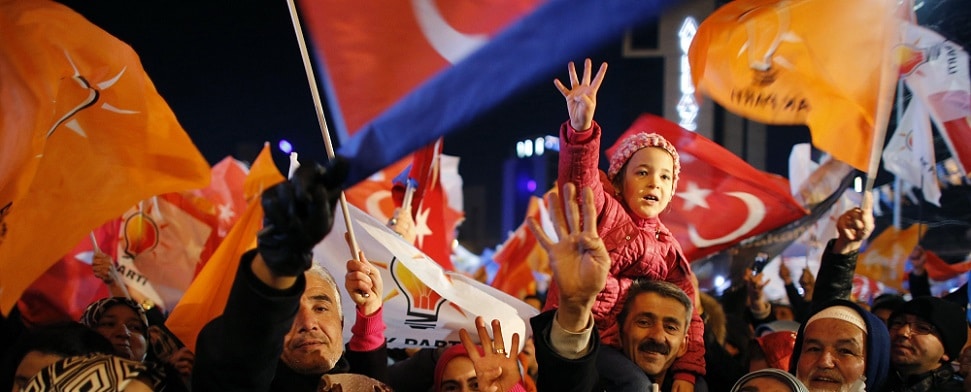 AKP im Ausland stärker als in der Türkei