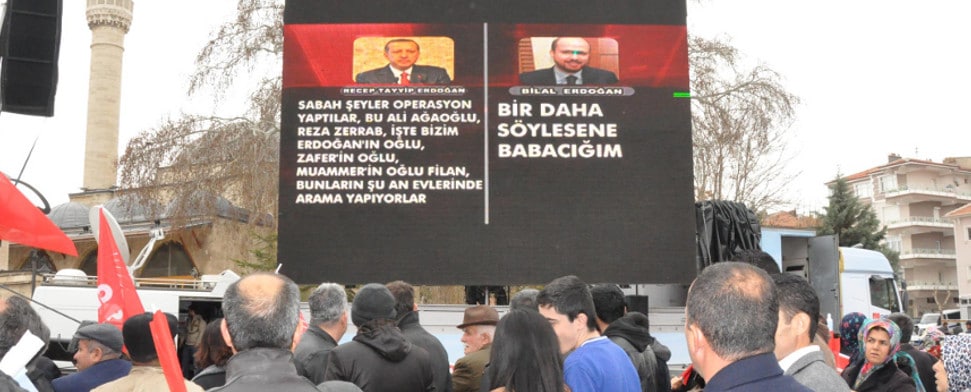 Erdoğan räumt Echtheit der Gespräche mit seinem Sohn ein