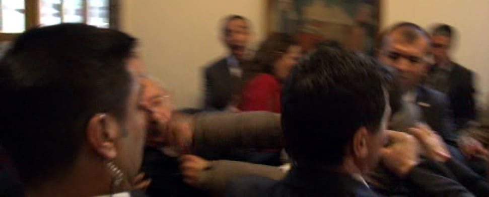 Oppositionsführer Kılıçdaroğlu tätlich angegriffen