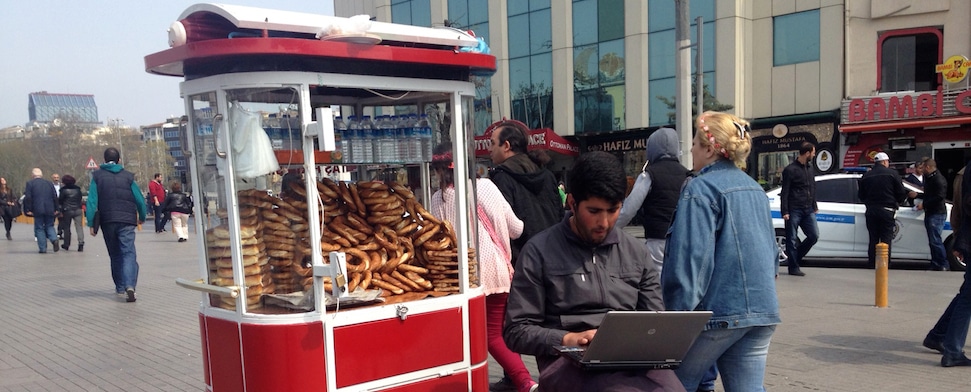 Istanbul bietet kostenloses Internet an