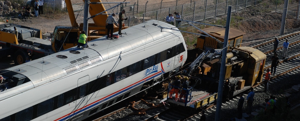 Start des Hochgeschwindigkeitszugs „Piri Reis“ verzögert sich nach Crash