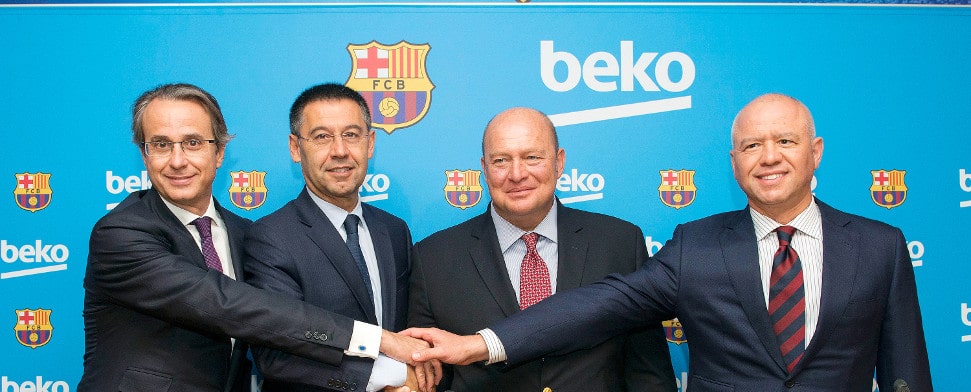 Nach Turkish Airlines nun auch „Beko“ Sponsor bei FC Barcelona