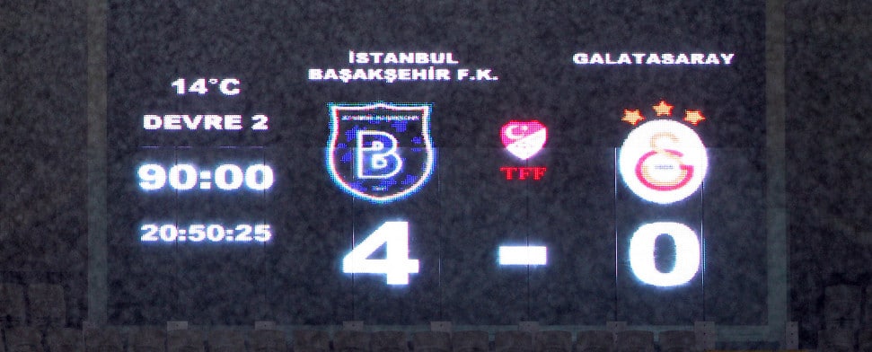 Im Fatih-Terim-Stadion: Galatasaray kassiert zweite 0:4-Pleite in Folge