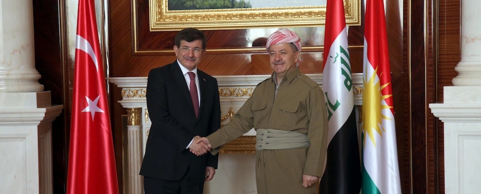 Davutoğlu in Arbil: Türkische Spezialeinheiten bilden Peschmerga aus