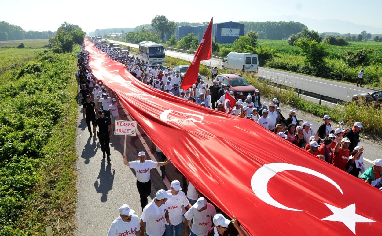 Protestmarsch der CHP: Terroranschlag vereitelt