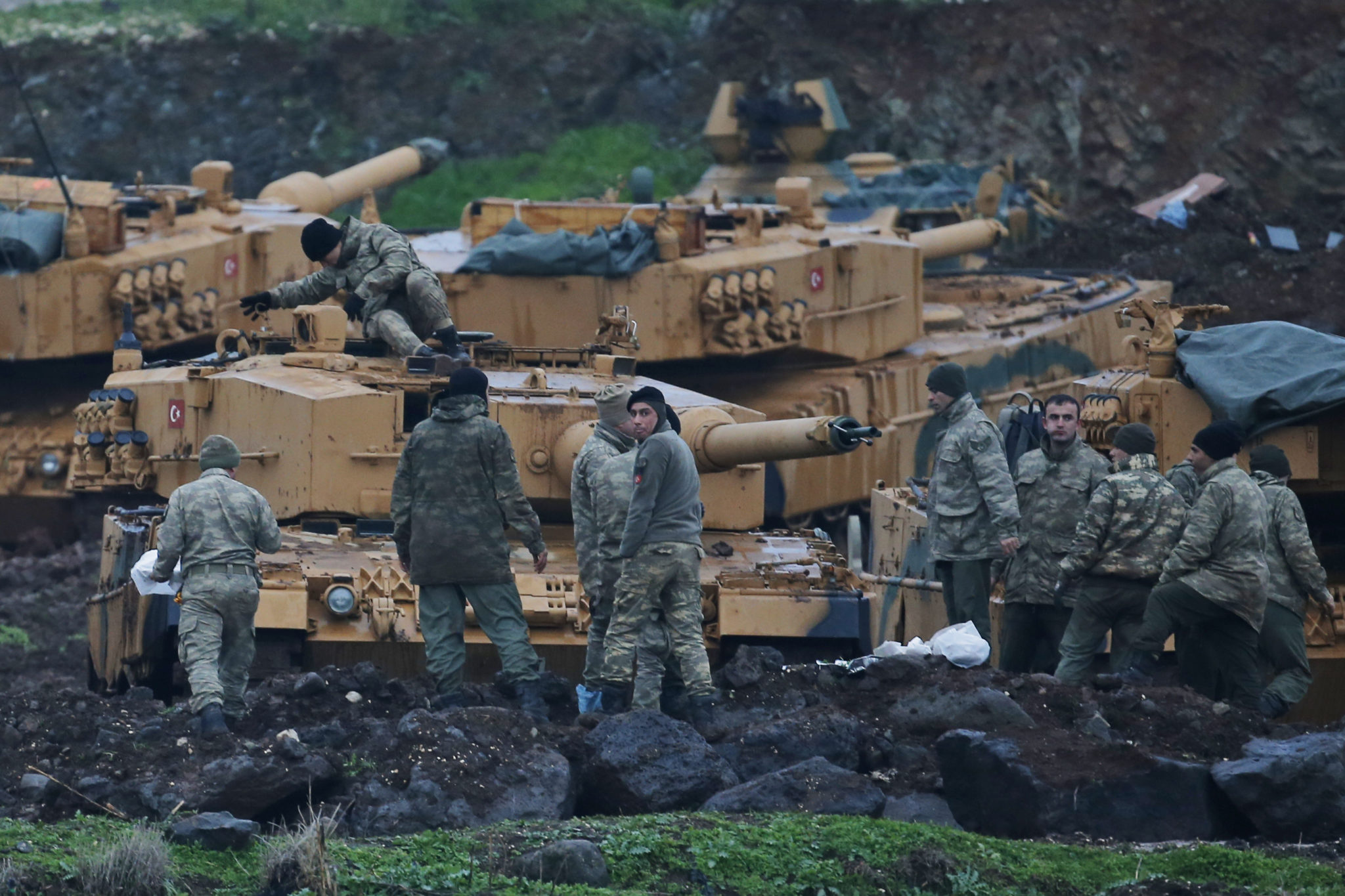 „Olivenzweig“ – 5000 Menschen fliehen aus Afrin