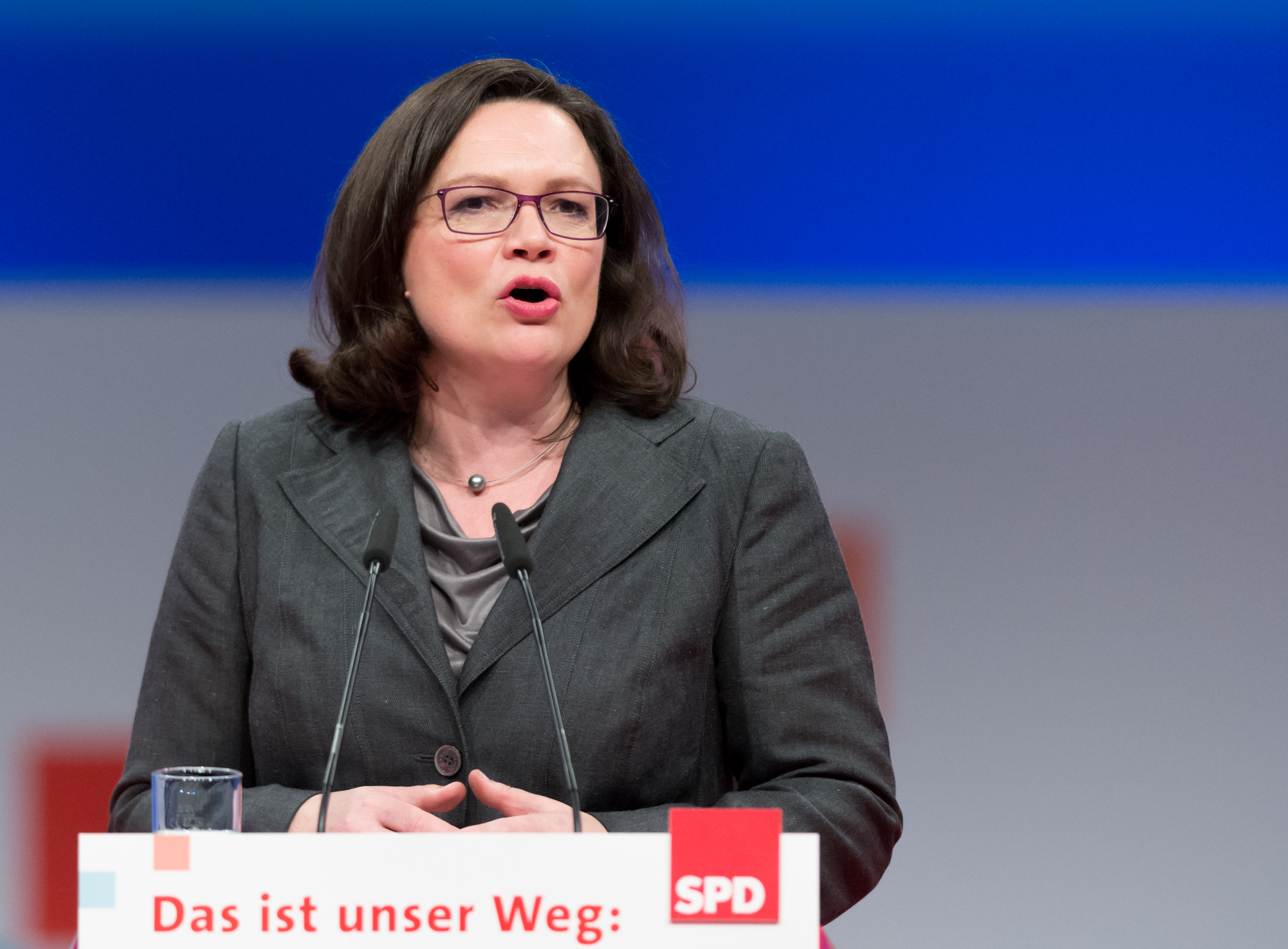 Nahles nennt Anschläge auf türkische Einrichtungen «verdammenswert»