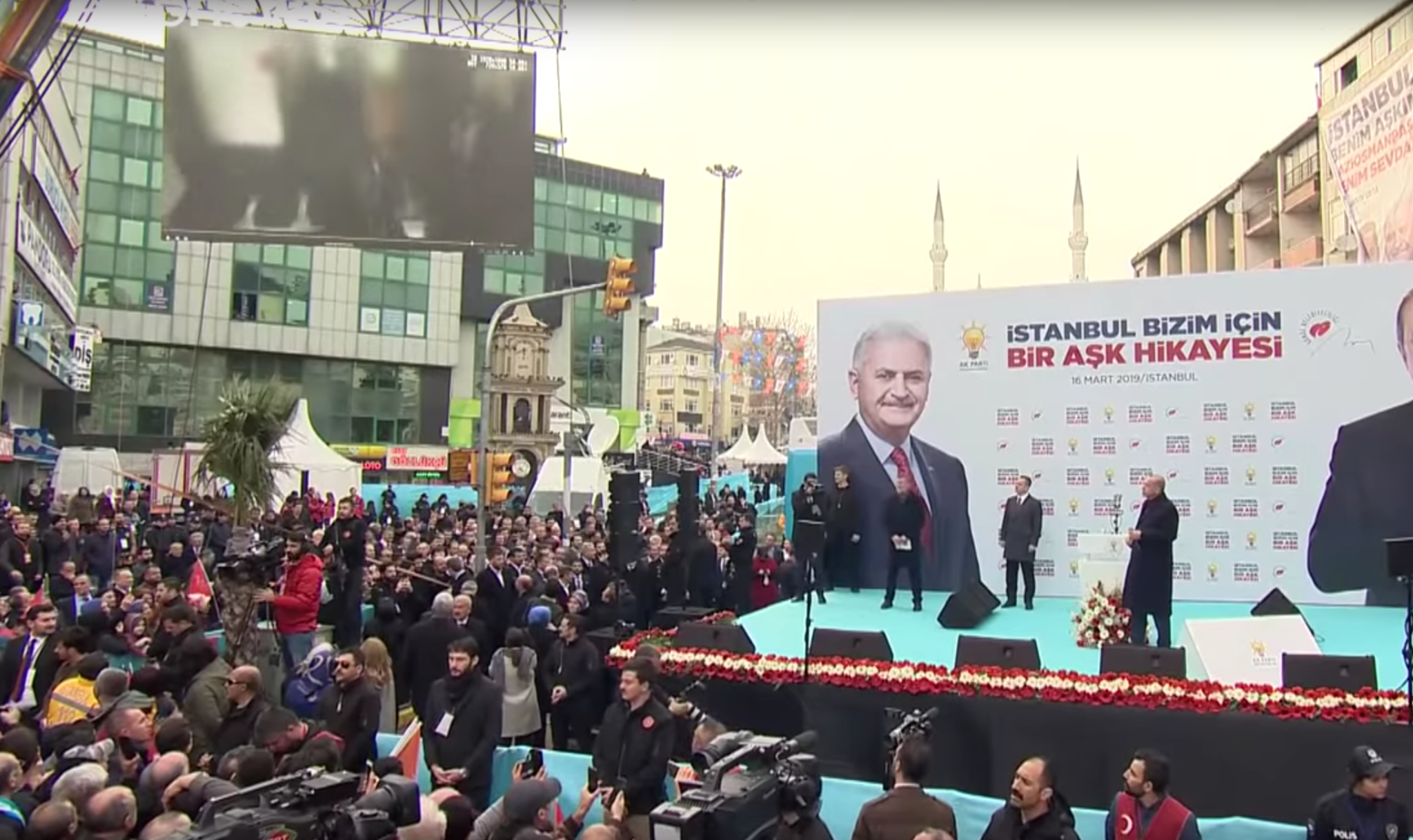 Erdogan zeigt Massaker von Neuseeland beim Wahlkampf