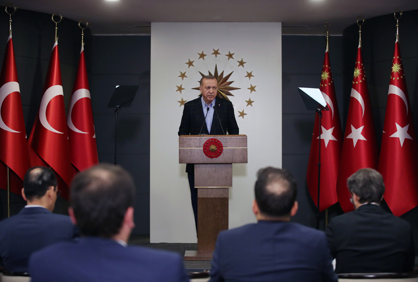 Corona-Spendenkampagne: Erdoğan spendet sieben Gehälter