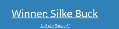 DTJ-Gewinnspiel: Diese fünf Teilnehmer haben abgeräumt