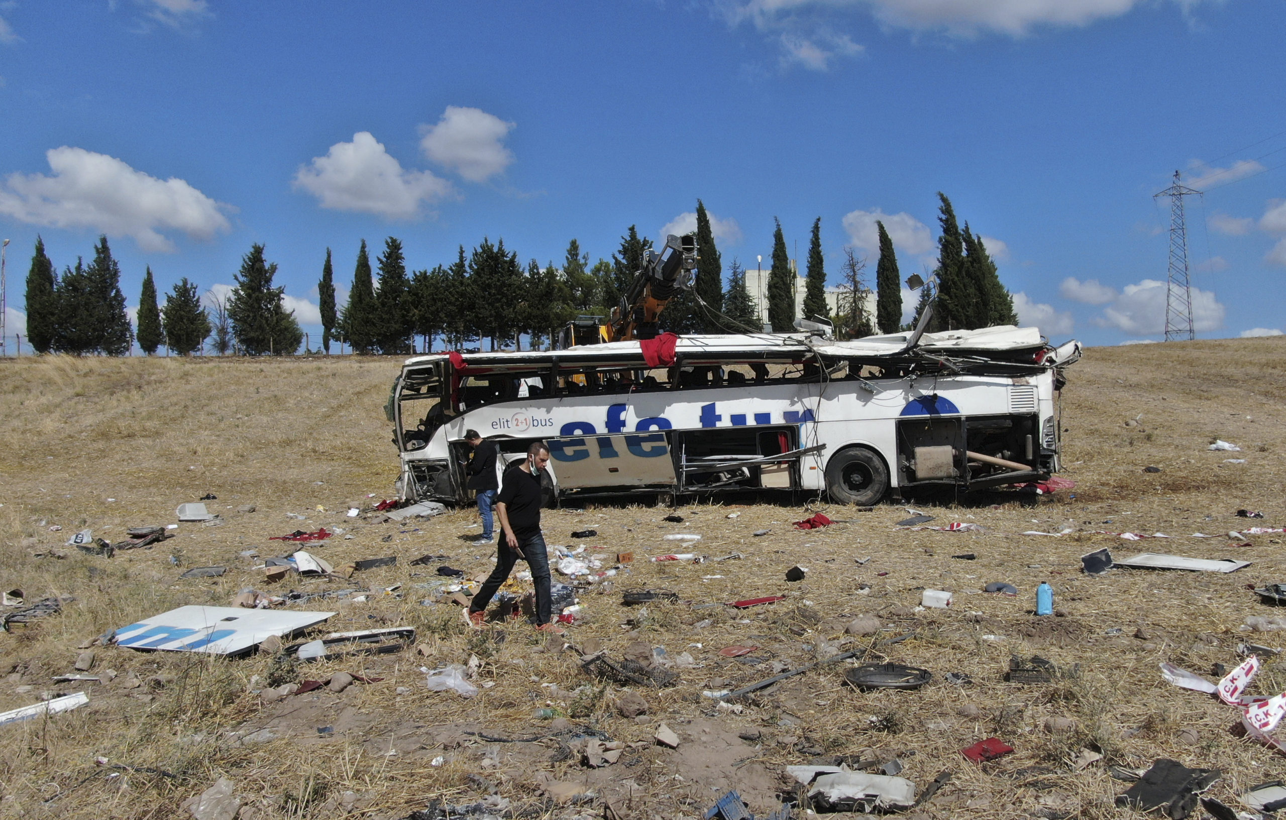 Reisebus überschlägt sich im Nordwesten der Türkei: 15 Menschen gestorben