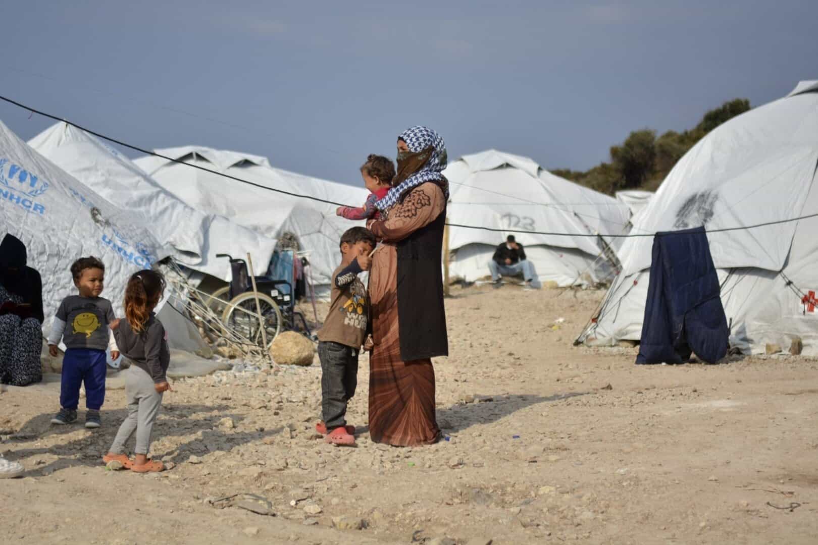 Griechische Inseln: Festnahmen bei Demo gegen Flüchtlingslager