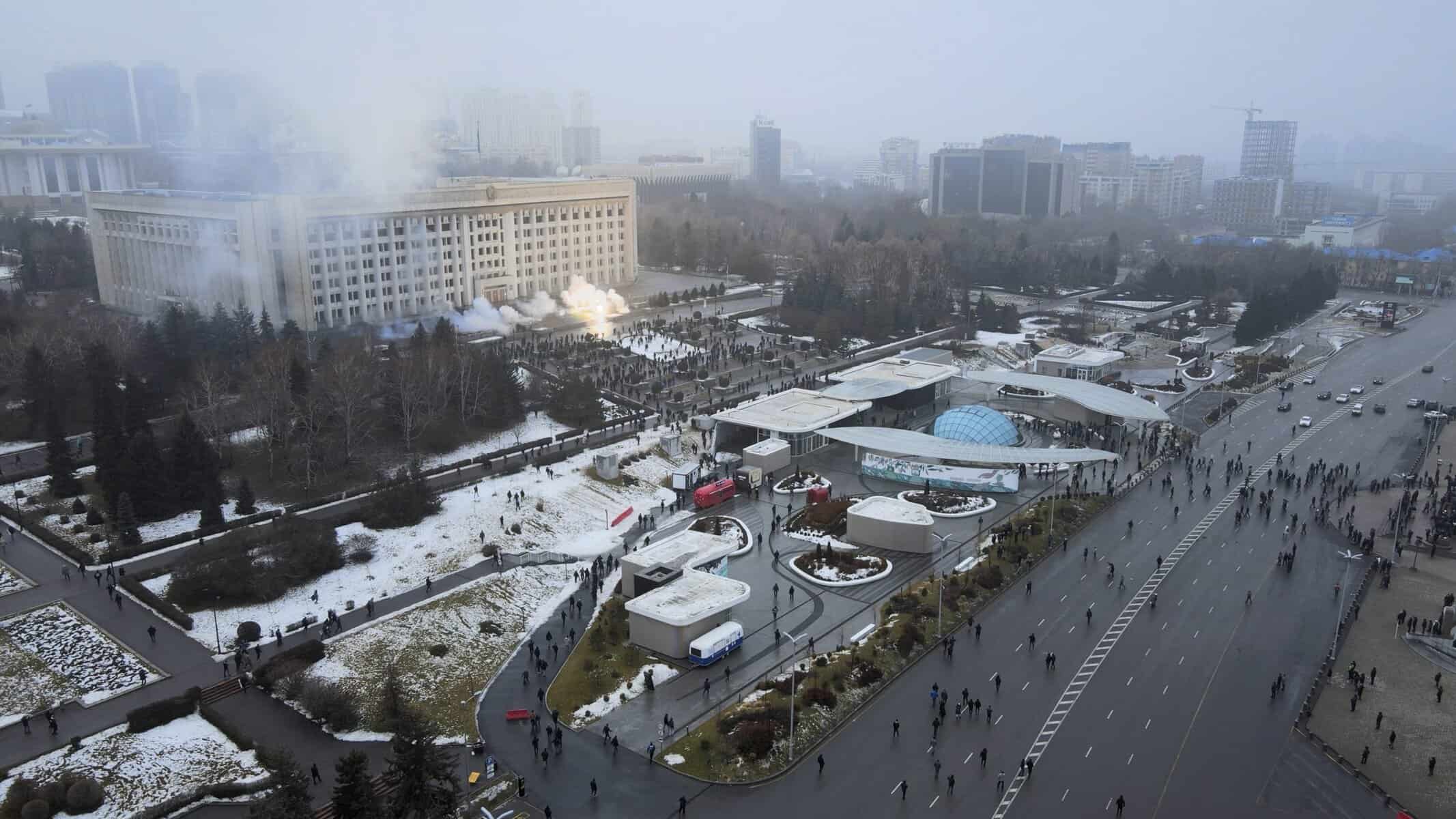 Proteste gegen Preiserhöhungen: Kasachstan versinkt im Chaos