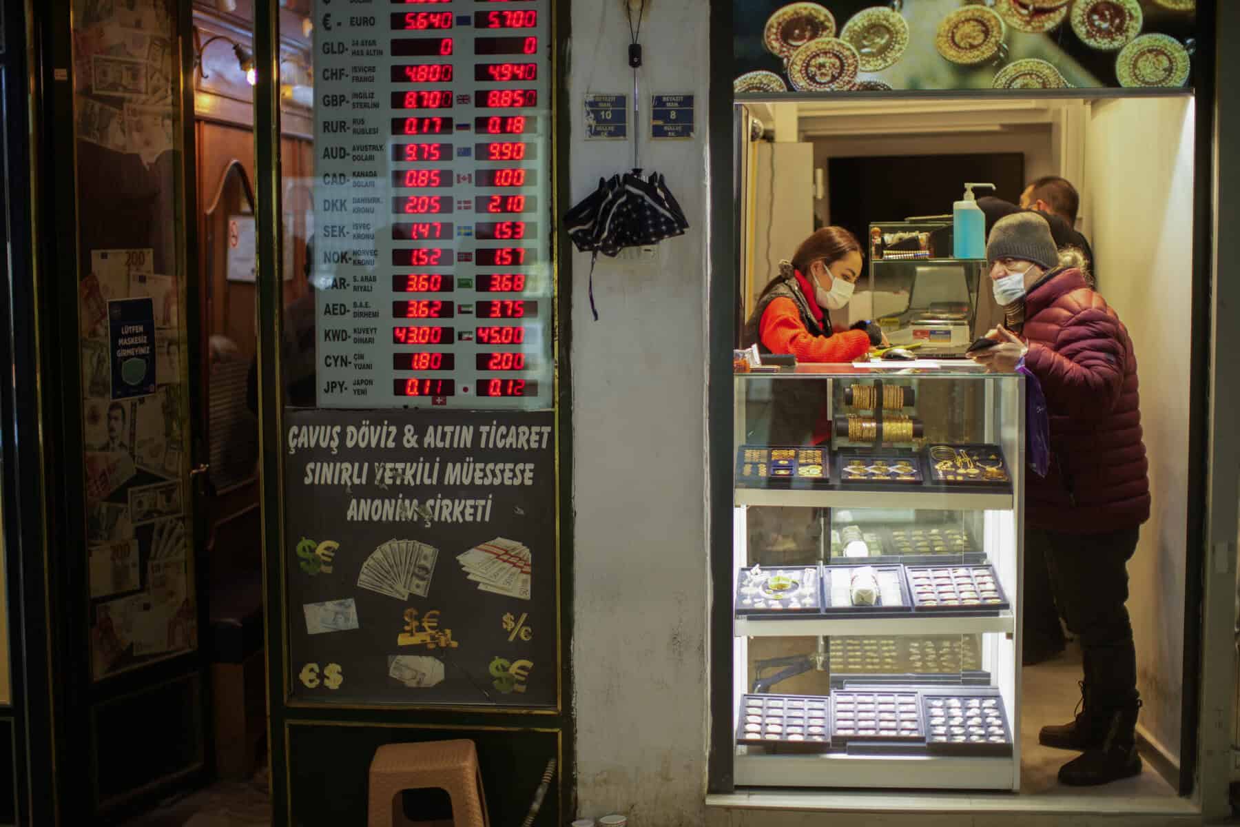 Inflation in der Türkei zehnmal so hoch wie in Deutschland