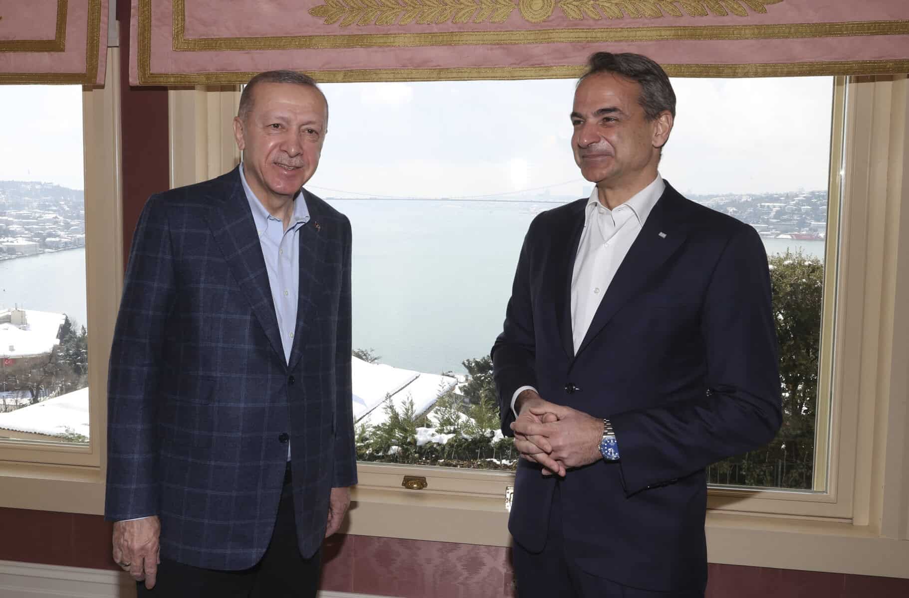 Mitsotakis in Istanbul: Krieg sorgt offenbar für griechisch-türkische Annäherung