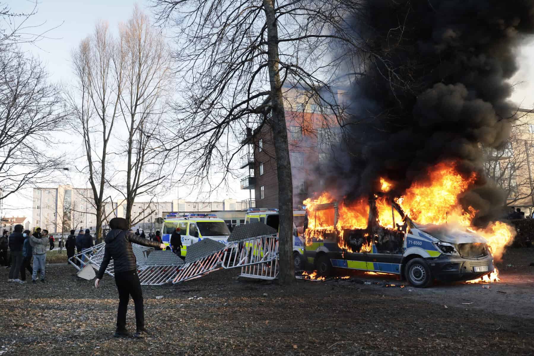 Ausschreitungen in Schweden: Rechtsextreme wollten Koran verbrennen