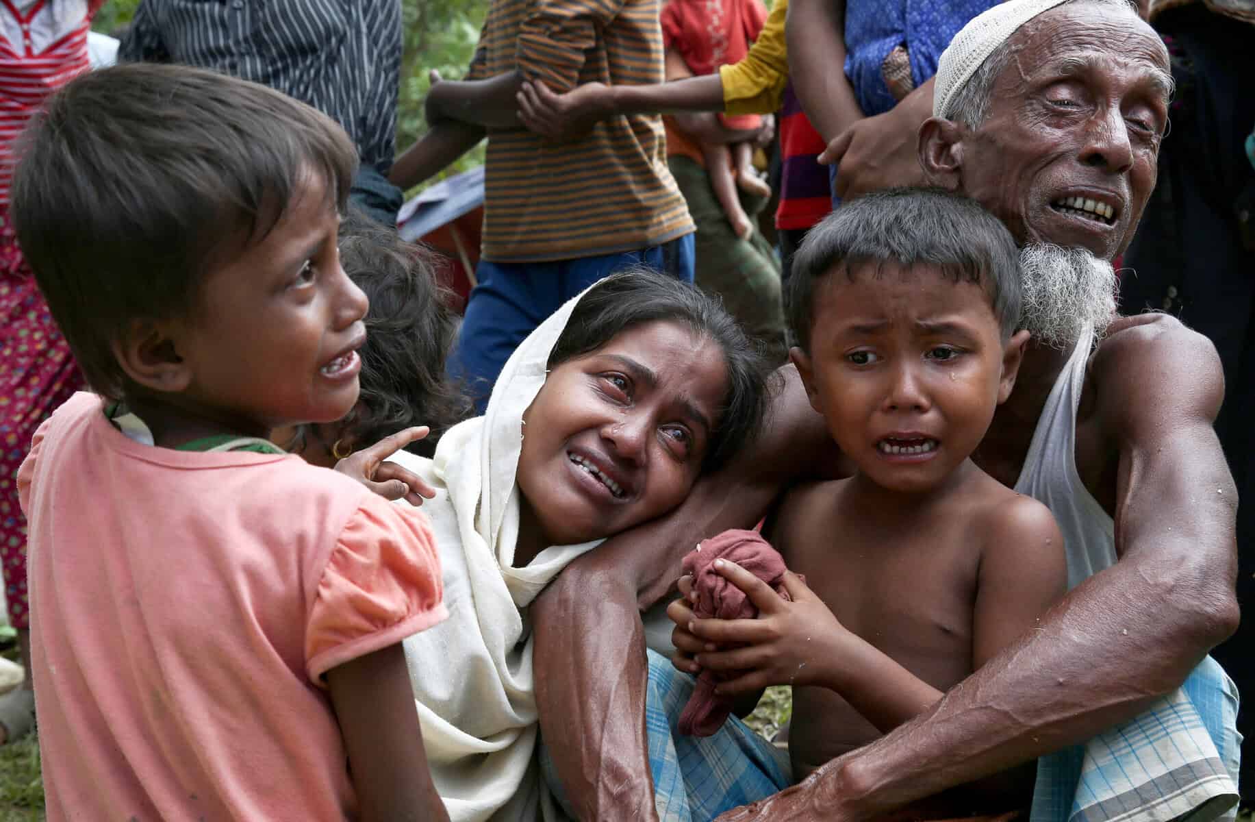 Rohingya protestieren zum fünften Jahrestag ihrer Vertreibung