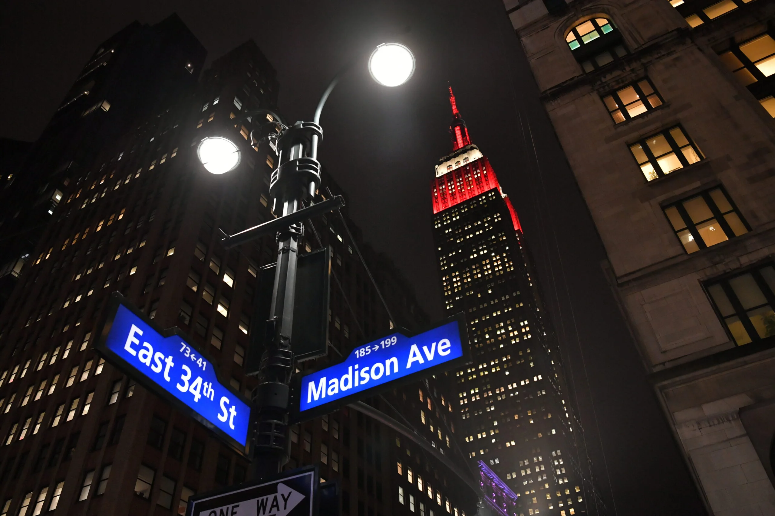 Für die Türkei: Empire State Building erstrahlt in Rot und Weiß