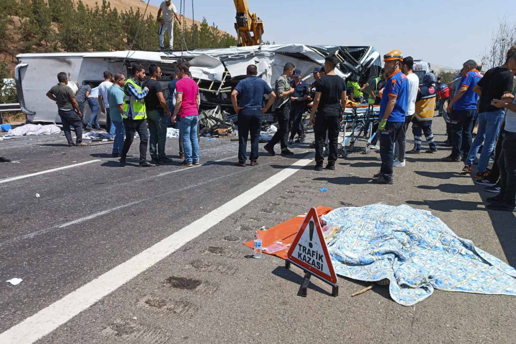 Schockierende Unfälle in der Türkei: Mindestens 35 Tote in Gaziantep und Mardin