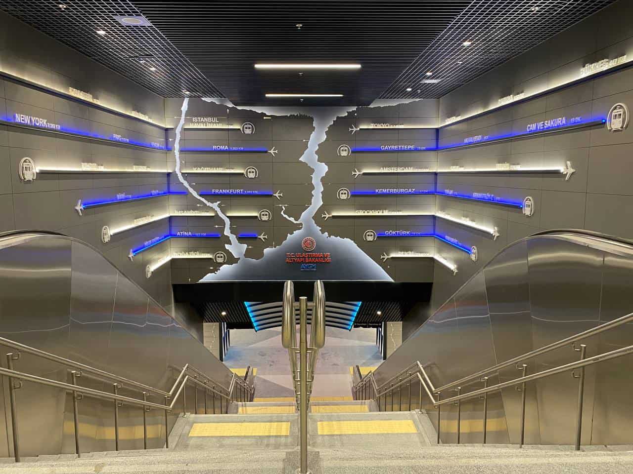 Neue U-Bahn-Linie: Flughafen Istanbul jetzt schneller erreichbar