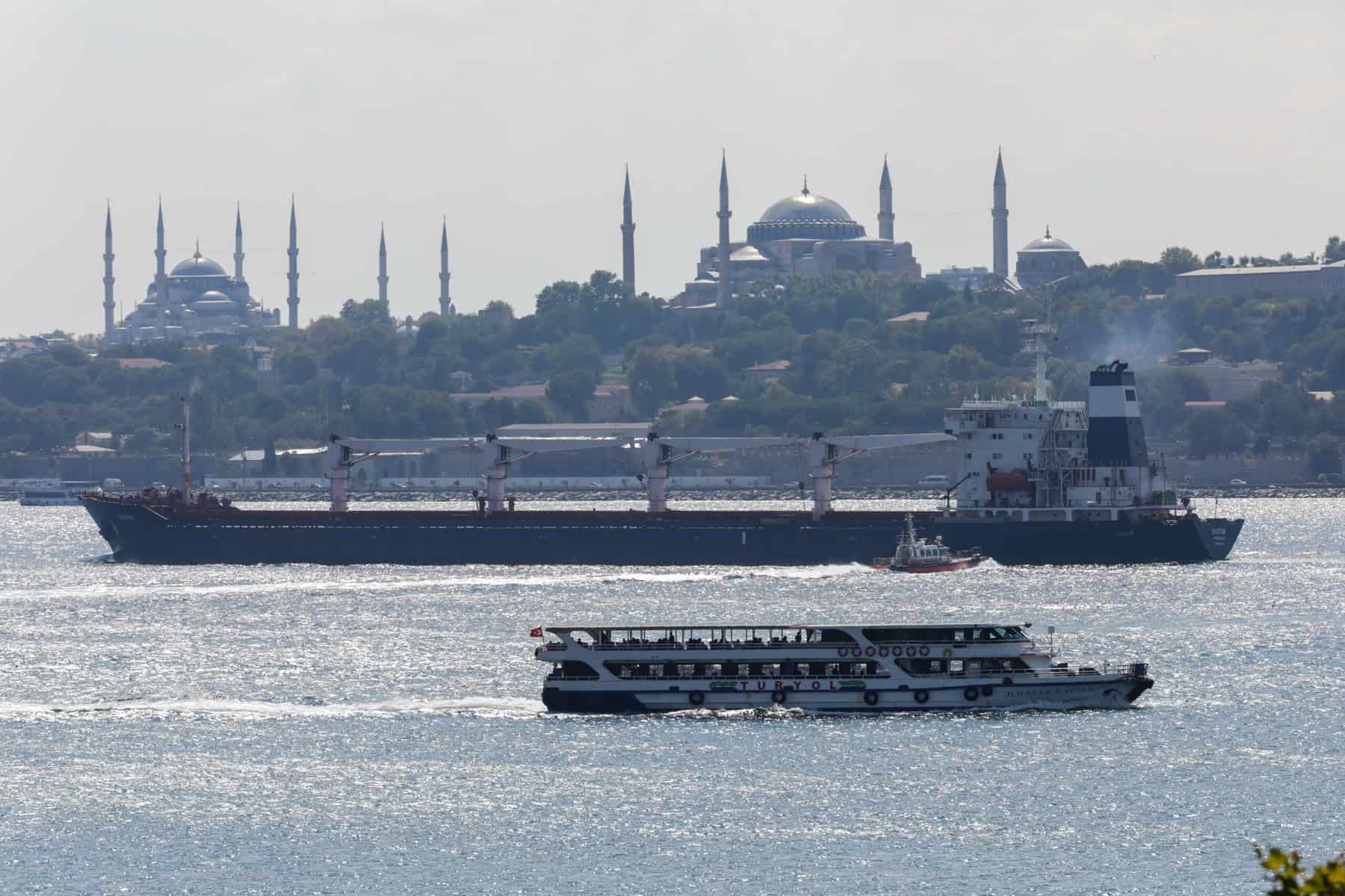 Türkei: Drei weitere Frachter sollen ukrainische Häfen verlassen