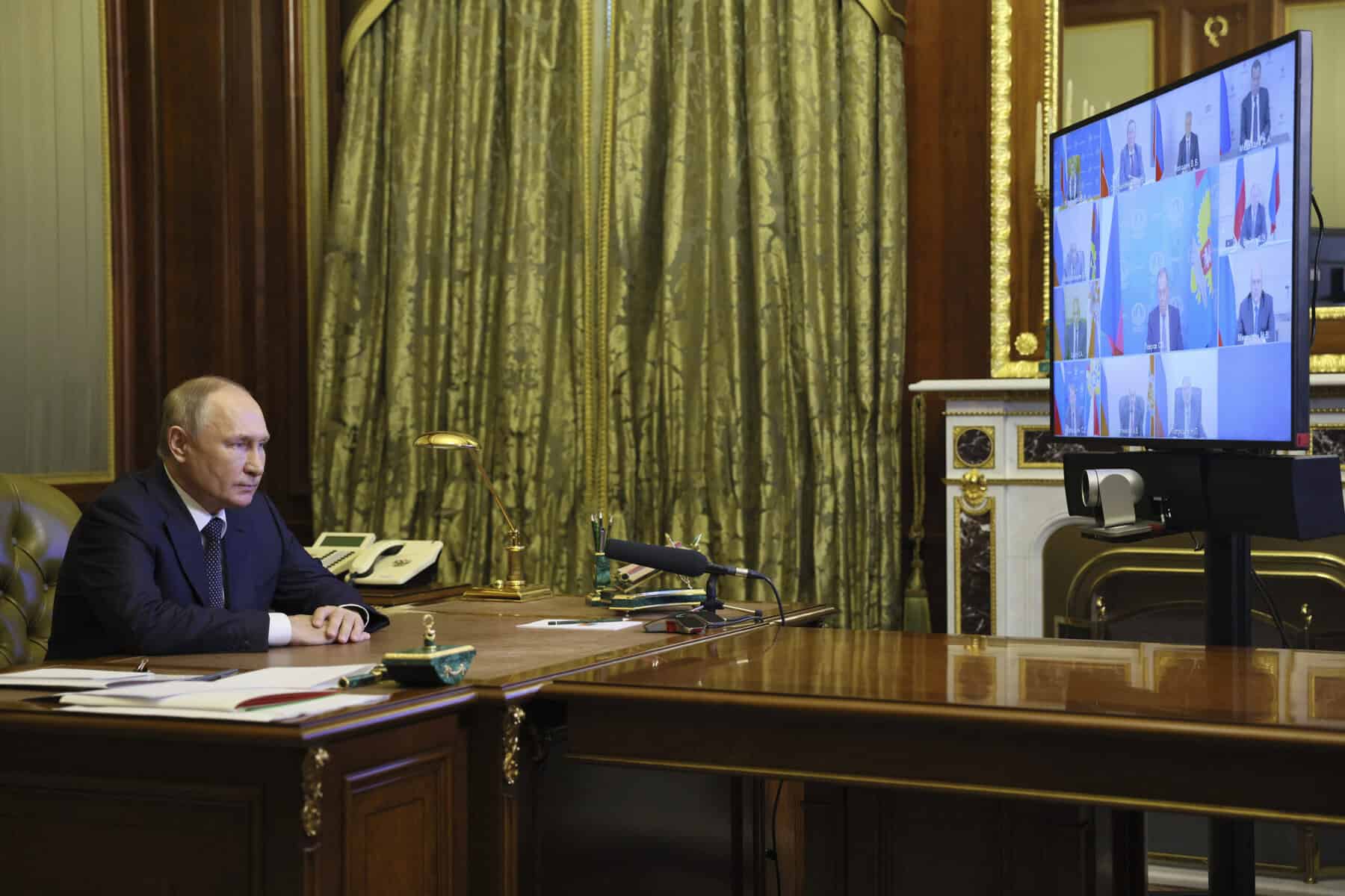 Ukraine-Krieg - Russlands Präsident Putin