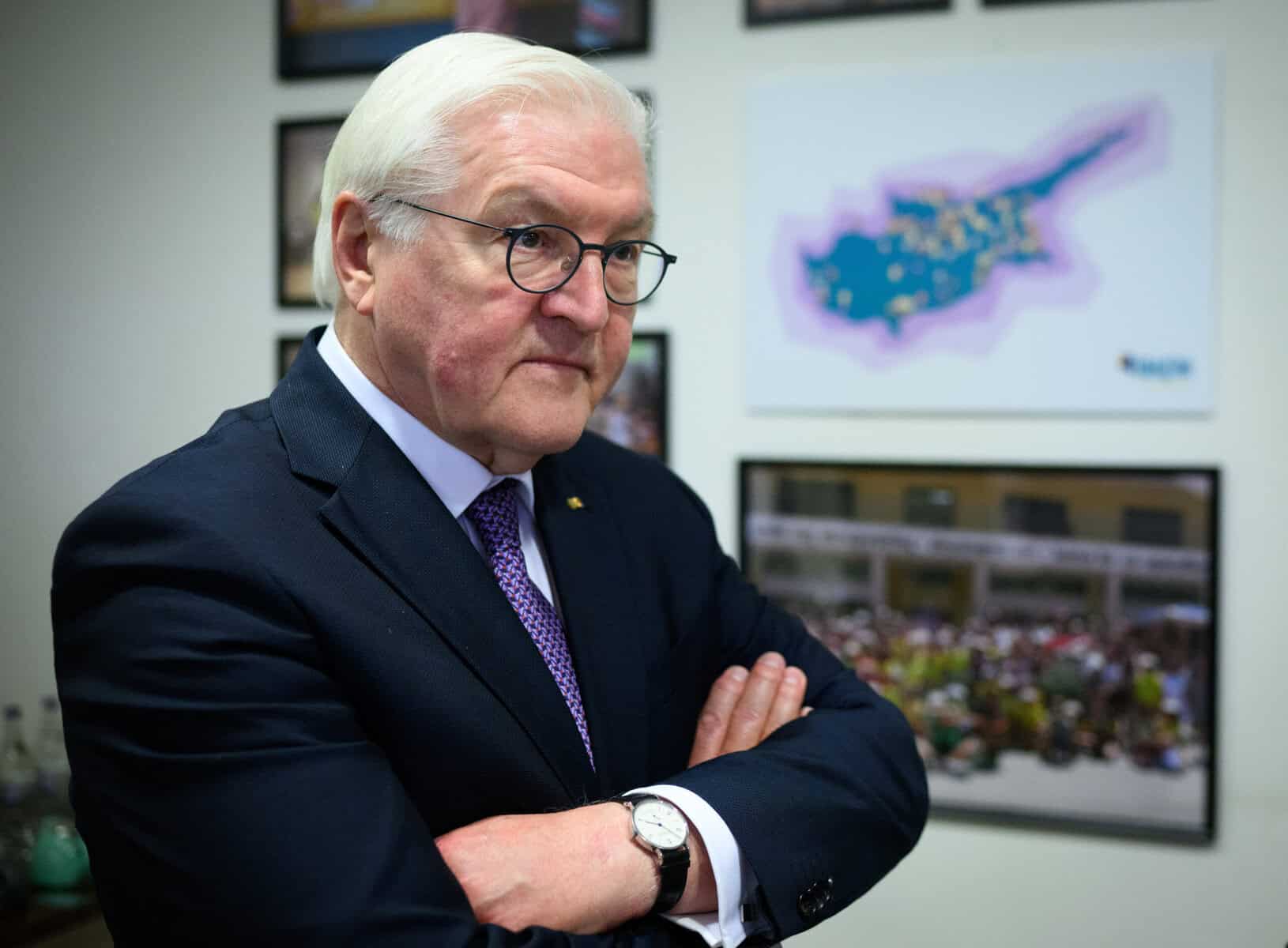 Steinmeier in Zypern: Bundespräsident will bei der Wiedervereinigung helfen
