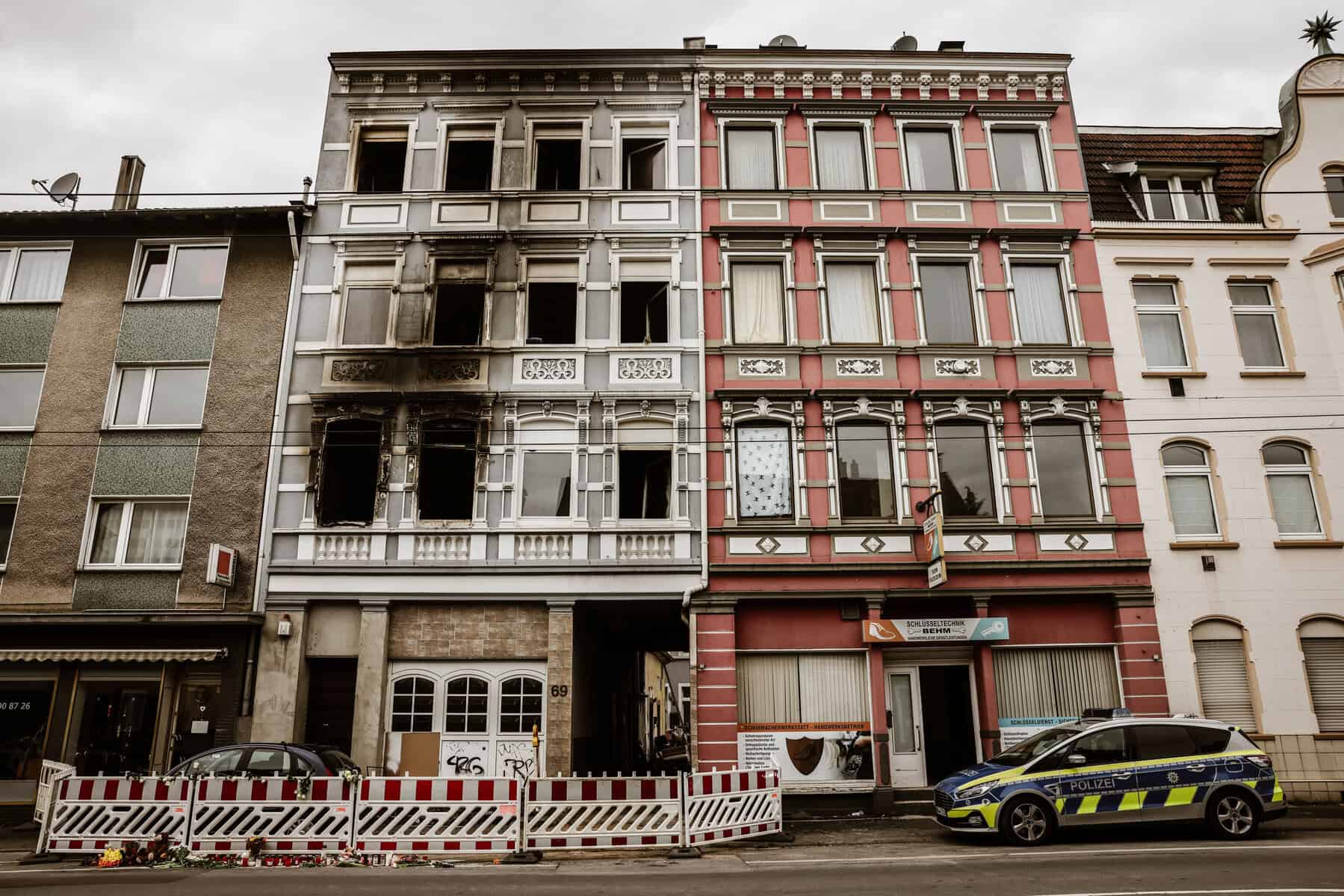Tödliches Feuer in Solingen: Es war wieder Brandstiftung