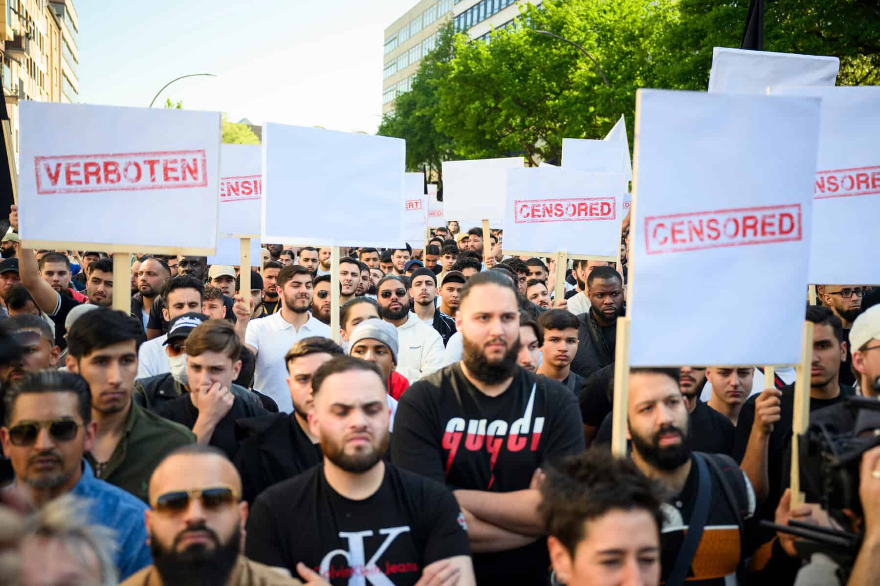 Islamisten demonstrieren erneut – Kalifat-Meinung wohl nicht strafbar