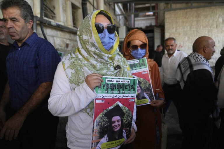 Tod türkisch-amerikanischer Aktivistin: Israel rechtfertigt Erschießung