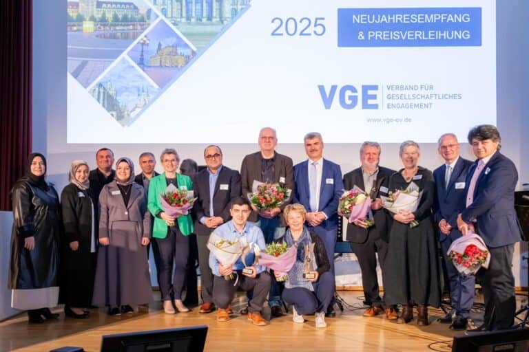 Neujahrsempfang des VGE: Zeichen setzen für gesellschaftlichen Zusammenhalt